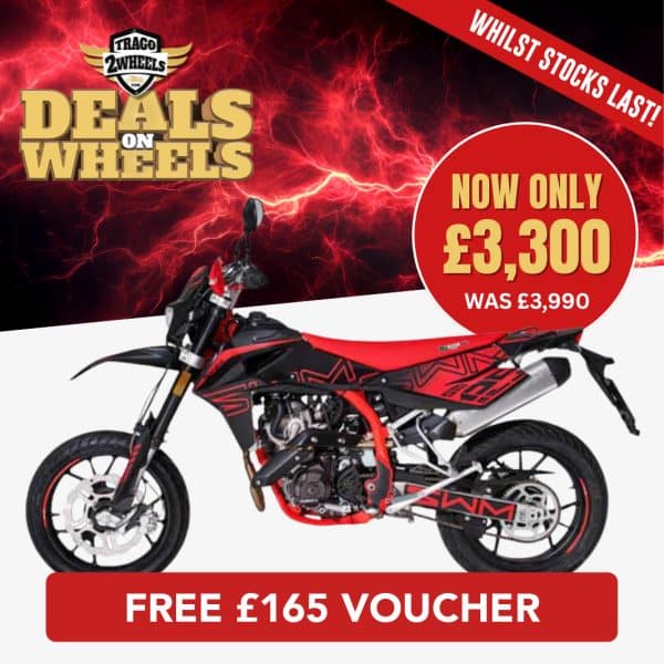 Swm Sm125 E5 Blackred Super Moto