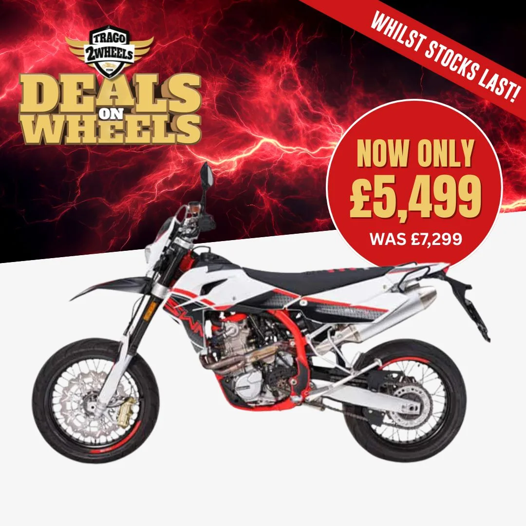 Swm Sm500 E5 Red:white Super Moto